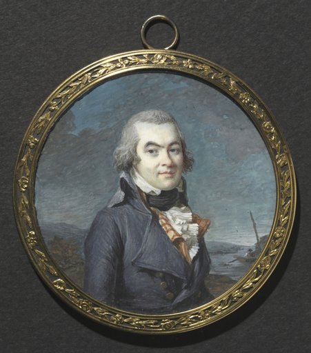 Portrait of a Man in a Landscape