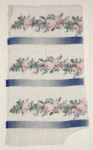 Painted Organdy Strip