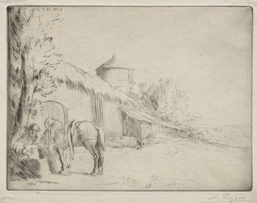 The Watering Place (2nd Plate)