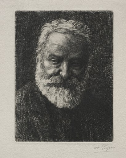 Portrait of Victor Hugo (2nd Plate)