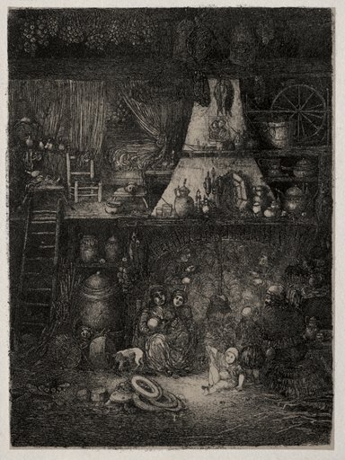 Peasant Interior in the Haute-Garonne