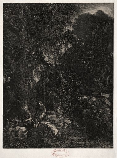 Holy Family with Deer
