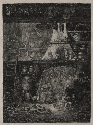 Peasant Interior in the Haute-Garonne