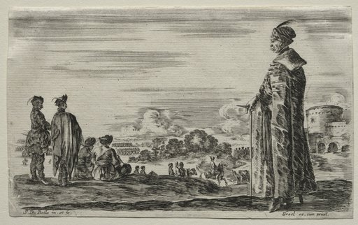 Various Figures and Landscapes: A Group of Polish Gentlemen