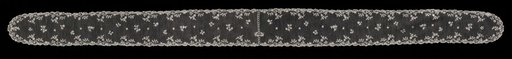 Pair of Lace Lappets, joined