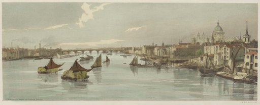 London As It Is: Blackfriars, from Southwark Bridge
