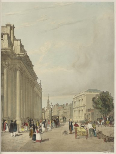 London As It Is: Board of Trade, Whitehall, from Downing Street