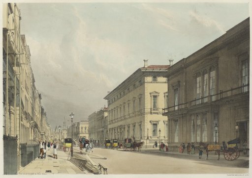 London As It Is: The Club-Houses, Pall Mall