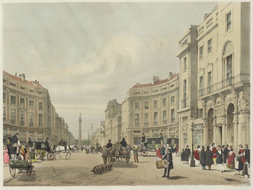 London As It Is: Regent Street, looking towards the Duke of York's Column