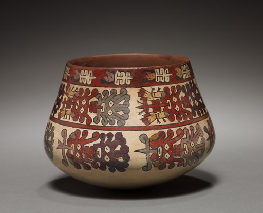 Vessel with Abstract Heads