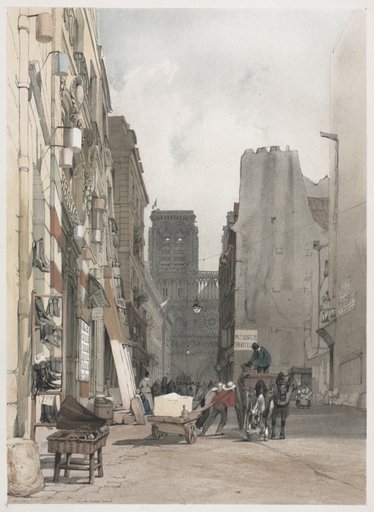 Picturesque Architecture in Paris, Ghent, Antwerp, Rouen: Nôtre Dame, Paris