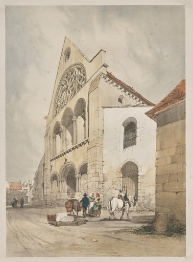 Picturesque Architecture in Paris, Ghent, Antwerp, Rouen: St. Andre, Chartres, France