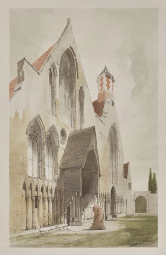Picturesque Architecture in Paris, Ghent, Antwerp, Rouen: Hospice des Vieillards, Ghent, Belgium