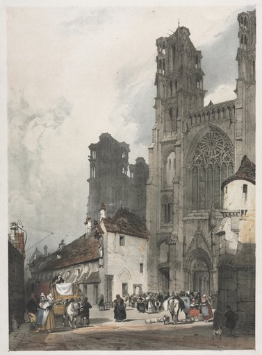 Picturesque Architecture in Paris, Ghent, Antwerp, Rouen: Laon, France
