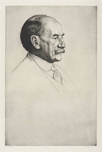 Thomas Hardy, Facing Right