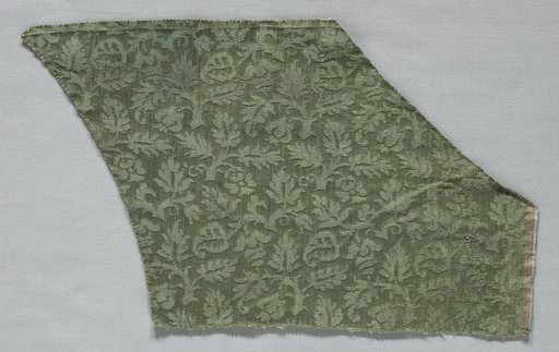 Silk Damask Fragment