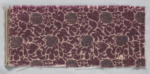 Brocaded Textile Fragment