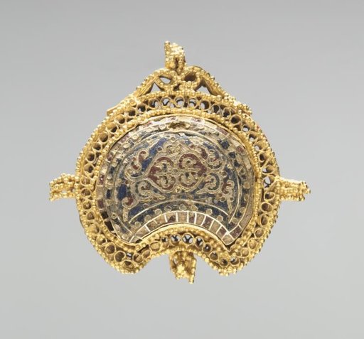 Crescent-Shaped Pendant