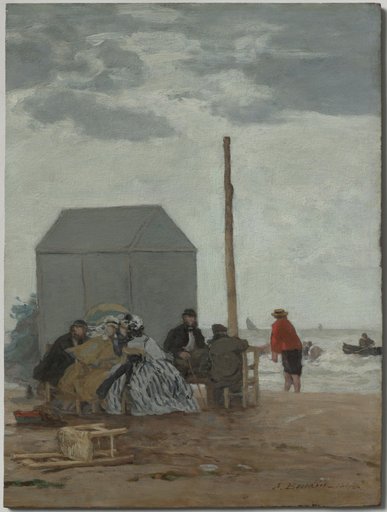 The Beach at Deauville