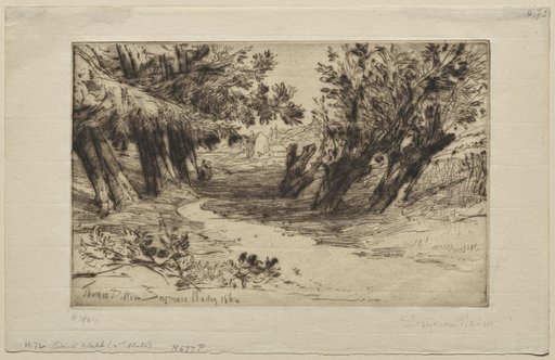 The Lovers' Walk (The Second Plate)