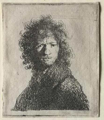 Self-Portrait Frowning: Bust