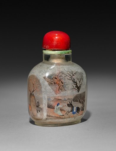 Snuff Bottle with Stopper