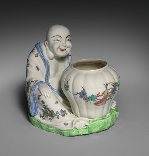 Figure of a Chinese with Jar