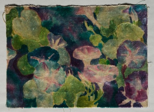 Stenciled Velvet