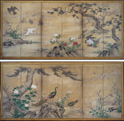 Birds and Flowers