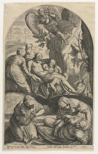 The Disciples of Christ Carrying His Body to the Tomb