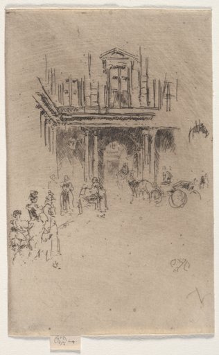 A Corner of the Palais Royal
