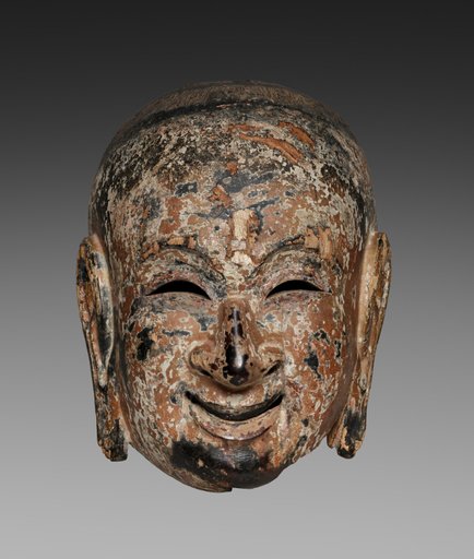 Gigaku Mask of Young Persian Boy (Taikōji)