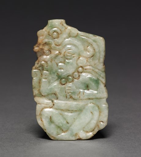 Pendant with Scribe Figure