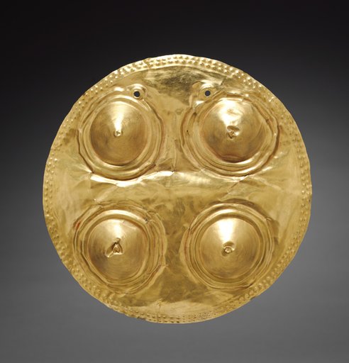 Disk-Shaped Chest Plaque