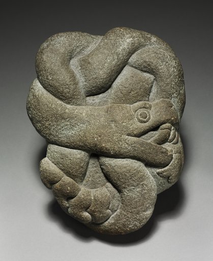 Coiled Rattlesnake