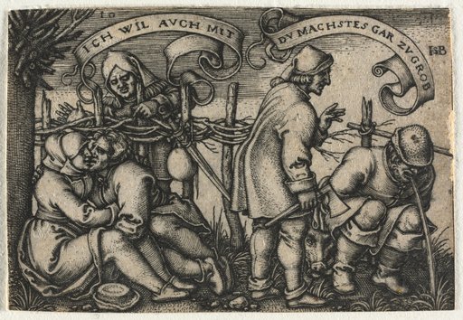 The Peasant Wedding or the Twelve Months: No. 10