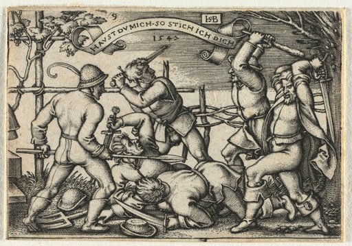 The Peasant Wedding or the Twelve Months: No. 9