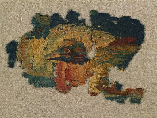 Duck's Head from a Large Curtain