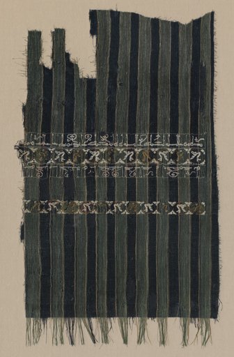 Striped tiraz