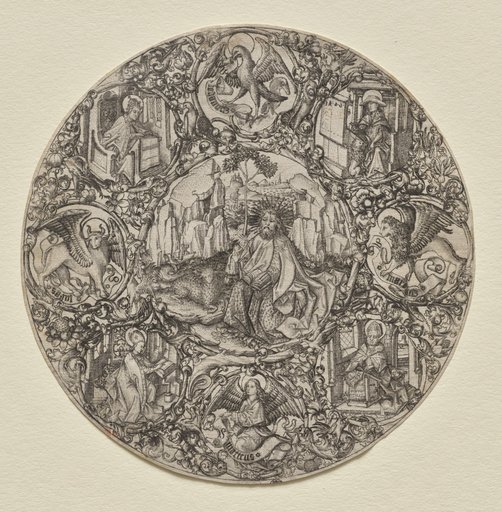 St. John the Baptist Surrounded by the Evangelists and Four Fathers of the Latin Church