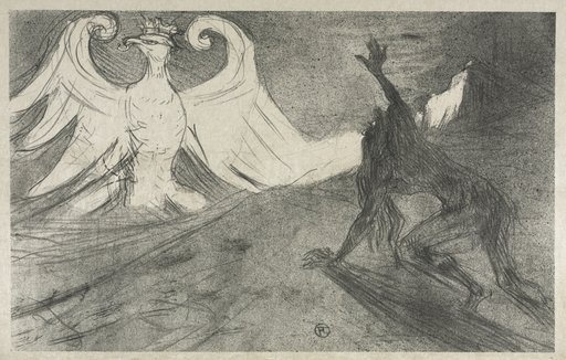Project for Frontispiece to: Au pied du Sinaï