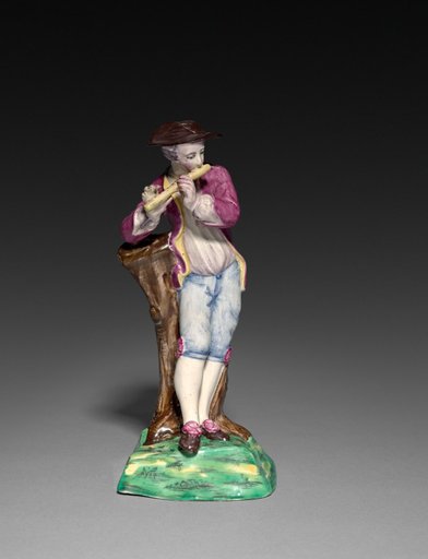 Boy Playing a Flute