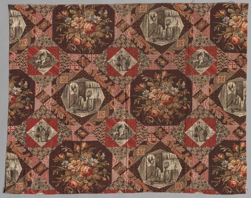 Roller Printed Cotton Textile