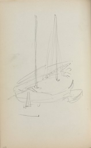 Italian Sketchbook: Sailboat (page 60)