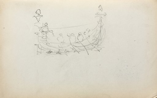 Italian Sketchbook: Venetian Boat (page 29)