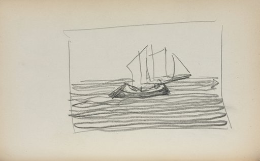 Italian Sketchbook: Sailboat (page 75)