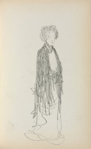 Italian Sketchbook: Standing Woman (page 213)