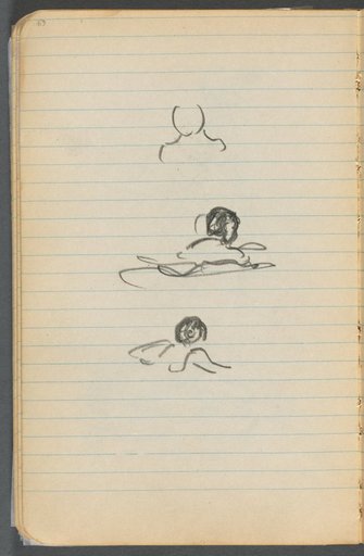 Sketchbook, page 069: Figures