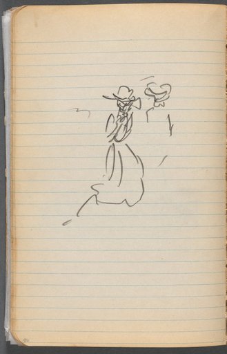 Sketchbook, page 086: Two Figures