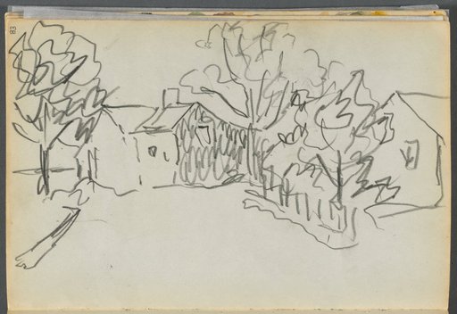 Sketchbook- The Granite Shore Hotel, Rockport, page 083: Village Scene